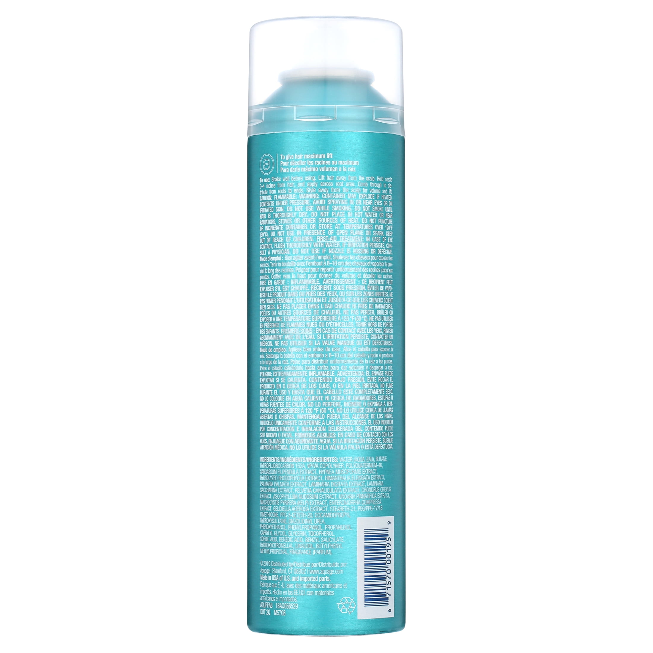 Aquage Uplifting Foam - 8 oz Foam
