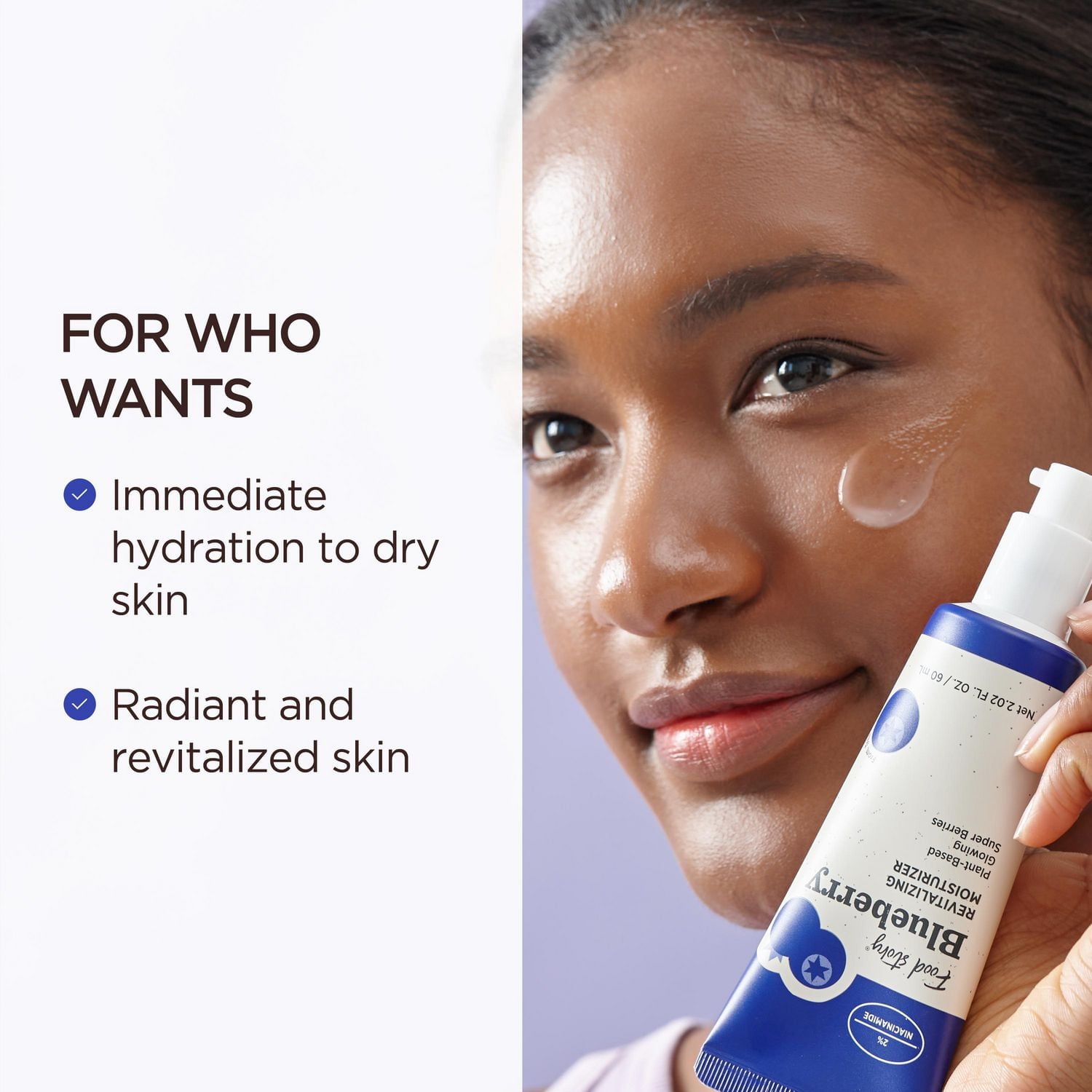 Food Story Hydratant Revitalisant Myrtille