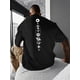 thumbnail image 1 of Planet Graphic Print Men's Creative Top, Casual Short Sleeve Crew Neck T-shirt, Men's Clothing For Summer Outdoor, 1 of 5