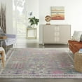 thumbnail image 5 of 7â€™ x 10â€™ Gray Distressed Ornamental Area Rug, 5 of 7