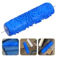 thumbnail image 3 of Diy Patterned Paint Roller Decorative Rubber Roller With Plastic Handle For Home Wall Decoration Texture Paint Roller For Walls Refillable Paint Roller Kit, 3 of 8