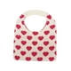 thumbnail image 2 of Bolso de hombro de punto para mujer Hobo, accesorios huecos para bolso, bolsa grande de poliéster con corazón de amor para fiestas, viajes Rojo Colco Bolso de mujer, 2 of 7