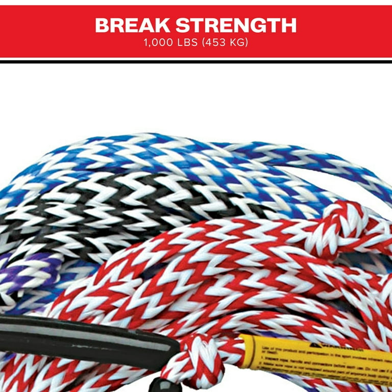 Corda Sci Nautico AIRHEAD - 4 Sezioni - 75 Piedi - Maniglia In Alluminio - Foto 9