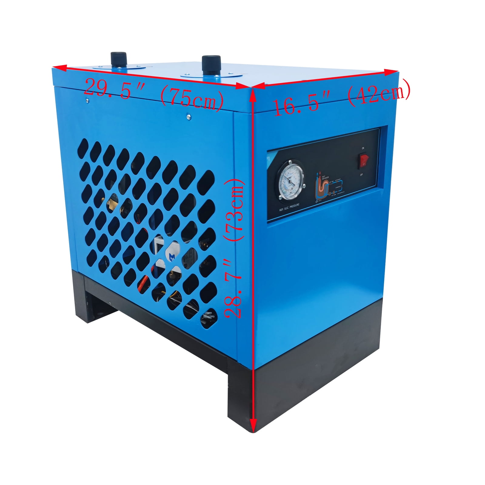 Refrigerating Dryer Air Compressor Refrigerated Freeze Dryer with 10HP Air Compressor 220V