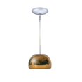 thumbnail image 1 of Jesco Lighting QAP503-CCCH 6 in. Chrome Mini Suspension Plafonnier en - Chocolat, 1 of 1