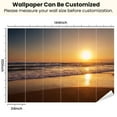 thumbnail image 3 of Peel and Stick Wallpaper Waterproof Beautiful sunrise sea Wall Mural Decor Self Adhesive and Removable 100in x 144in, 3 of 8