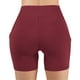 thumbnail image 5 of TaTaai Women's Yoga Shorts High Waist with Pockets Butt Lifting Scrunch Leggings Stretchy Running Gym Workout Non See Through Tummy Control Gift, 5 of 8