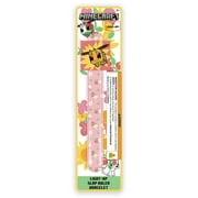 Minecraft Pink Light Up Slap Bracelet Ruler