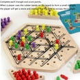 thumbnail image 4 of WSBDENLK Cyber Monday Chain Chesses Game Triggle Board Game Triggle Rubber Game Exciting Triggle Rubber Game for All Ages Parent-Child Interactive Games Toys for Child Fall Saving, 4 of 6