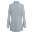 thumbnail image 5 of HWRETIE Fashion Women Wool Long Coat,Trench Warm Stylish Overcoat Outerwear for Winter Casual Office or Travel Wear, 5 of 5