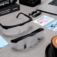 thumbnail image 4 of Gafas de Seguridad Para Entrenamiento de Vuelo Saysurey - Juego de 2 Transparentes, 4 of 6