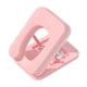 thumbnail image 2 of Almohada portátil de espuma viscoelástica con soporte para el cuello, alivia el dolor de espalda, ideal para la oficina, transpirable. Rosado, 2 of 9