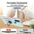 thumbnail image 3 of Aggxpf Compatible with Motorola Moto G Play 2023/Moto G Pure/Moto G Power 2022, Dropproof Phone Case with Ring Car Mount Kickstand (Teal), 3 of 5
