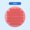 Red, variant on Back and Foot Scrubber Pad, Round Exfoliating Massage Mat with Suction Cups, Non-Slip TPE Dead Skin Remover for Shower Bathroom