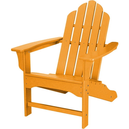 Hanover Outdoor Furniture All-Weather Contoured Adirondack Chair, White by Hanover Outdoor Furniture