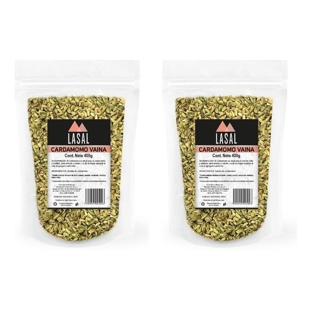Cardamomo Vaina 400 Gramos 2 Piezas