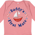 thumbnail image 4 of Inktastic Daddy's First Mate Boys or Girls Long Sleeve Baby Bodysuit, 4 of 5