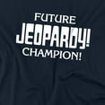 thumbnail image 2 of Popfunk Jeopardy Future Champion Unisex Adult T Shirt, Navy, X-Large, 2 of 5