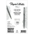 thumbnail image 6 of Paper Mate Flair Felt Tip Pens, Assorted Tips and Colors, 6 Count, 6 of 6