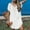 White, variant on TMOYZQ Swimsuit Coverup for Women Cut Out Lace Crochet V Neck Bathing Suit Cover Up Dress Beach Cover Ups for Bikini Swimwear