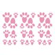 thumbnail image 1 of 24pcs Pascua pegatinas conejito Huellas piso Adhesivos de conejo Huellas Pegatinas, 1 of 5