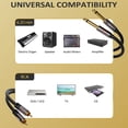 thumbnail image 5 of Cable de audio doble de 7,6 m TS de 1/4 pulgadas a 2 RCA OFC, 5 of 5