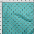 thumbnail image 3 of oneOone Georgette Viscose Fabric Geometric Line Ikat Print Sewing Fabric BTY 42 Inch Wide, 3 of 4