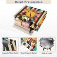 thumbnail image 3 of FORMRS Womens Corduroy Tote Bag Crossbody Shoulder Handbag with Pocket, Geometric Sun, 3 of 7
