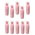 thumbnail image 2 of 10 botellas de bomba de espuma de plástico, mini dispensador de espuma portátil de 60 ml, dispensador de jabón de manos para jabón de manos, limpiador Rosa Sunnimix Botella dispensadora de espuma, 2 of 6