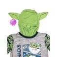 thumbnail image 5 of Lego Baby Yoda Boys Hooded Long Sleeve Top and Pants 2-Piece Pajama Sleep Set, Sizes 4-12, 5 of 5