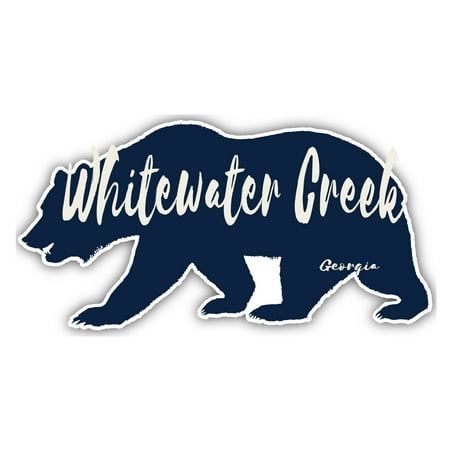 

Whitewater Creek Georgia Souvenir 3x1.5-Inch Fridge Magnet Bear Design