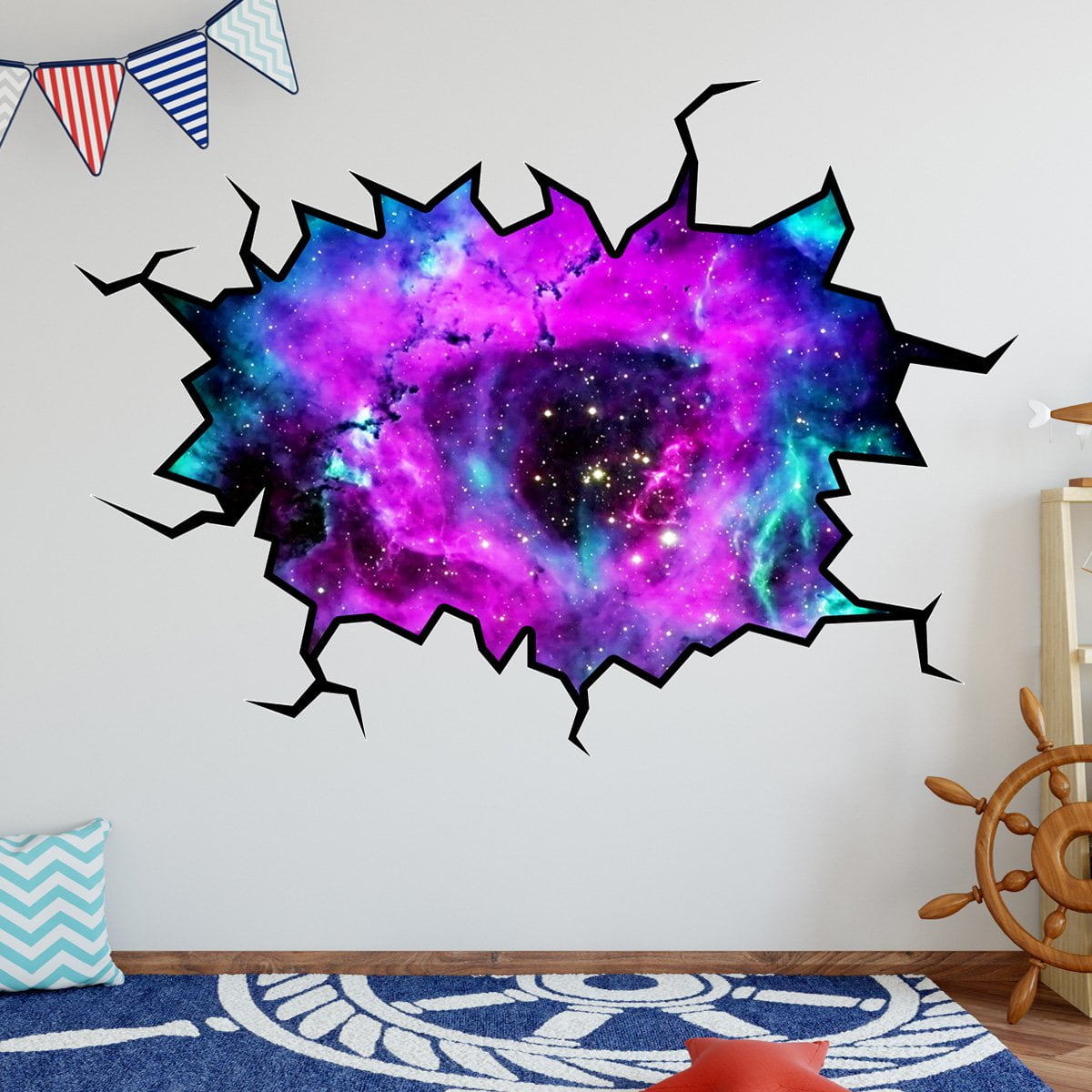 WallPops WPK2582 Our Galaxy Art Kit Wall Decal Multicolor WallPops WPK2582 Our Galaxy Art Kit Wall Decal Multicolor