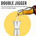 thumbnail image 2 of Savoy Stainless Steel Double jigger for Cocktails and Bartending, 2 of 7