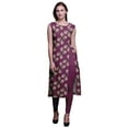 thumbnail image 1 of Bimba Robe Kurti Longue Imprimée Tunique Droite Robes pour Femmes Haut Indien, 1 of 6
