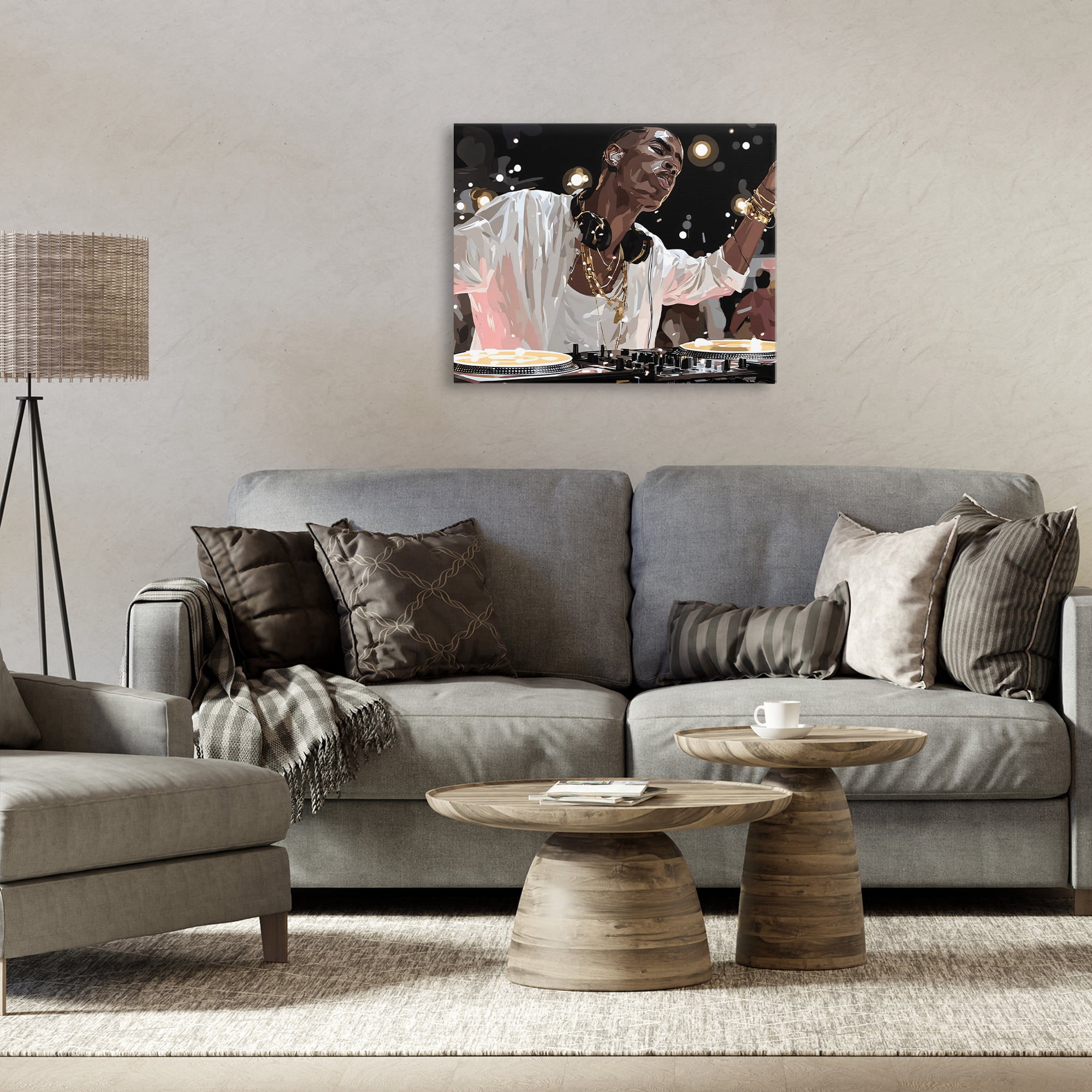 Stupell Industries Music In His Soul Canvas Wall Art, design by Franklyn Gregory
