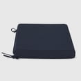 thumbnail image 6 of WestinTrends Solace Water Resistant Outdoor Patio Bench Seat Cushion, 46 x 18, Navy Blue, 6 of 7