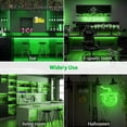 thumbnail image 7 of LED Neon Rope Light, Green 12V Silicone Neon Rope Light, 16.4Ft/5M Waterproof Flexible DIY Cuttable LED Strip Lights for Bedroom Party Festival Indoor Outdoor Decoration (Power Adapter not Included), 7 of 7