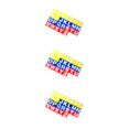 thumbnail image 3 of Injueey Plantillas para pintar alfabeto de plástico plantilla semitransparente herramientas de pintura Scrapbooking DIY manualidades escuela Type1 NO1, 3 of 6