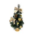 thumbnail image 2 of Mini árbol de Navidad de mesa, decoración de árbol de Navidad, escultura, árbol de Navidad artificial, pequeño árbol de Navidad para cocina, dormitori Oro, 2 of 8