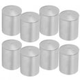 thumbnail image 4 of Juego de 8 pomos cilíndricos de madera para puerta de baño para ducha, 4 of 8