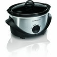 Hamilton Beach 4Quart Oval Slow Cooker Silver