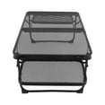 thumbnail image 3 of Folding Table, Outdoor Foldable Camping Table Heat  Black Portable  For Courtyard, 3 of 8