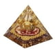 thumbnail image 2 of Pyramid Cristal Pyramid Healing Balance Energía Mapas de Mesa Hechicida Holecta Decoración Piramidal para el Escrito de Oficina en Casa 2.0in, 2 of 7