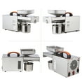 thumbnail image 3 of Acekid 900W Oil Press Machine, Automatic Cold&Hot Electric Oil Press Extractor, 304 Stainless Steel, Ideal Oil Press for Peanut, Sesame, Walnut, Almond, Rapeseed, 3 of 7