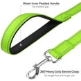 thumbnail image 3 of LAICAIW 6FT Reflective Dog Leash with Soft Padded Handle for Training,Walking Lead for Medium & Small Dogs,3/4 Inch Wide,Green, 3 of 7