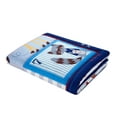 thumbnail image 2 of Lanco Future All-Star 3 Piece Baby Nursery Crib Bedding Set Blue/Grey, Bed Size 33 x 42, 2 of 4