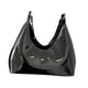 thumbnail image 3 of Bolso de hombro para mujer, de piel sintética, versátil, con cremallera, tipo bandolera. Negro, 3 of 9