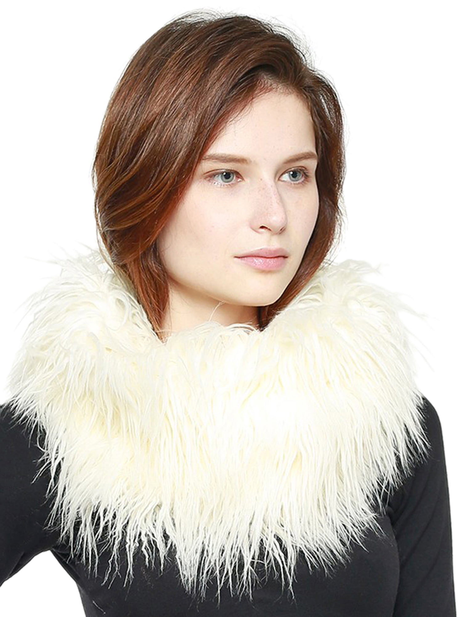 faux fur neck collar