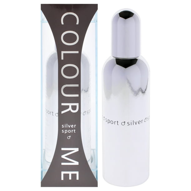 Colour Me Silver Sport by Milton-Lloyd for Men - 3 oz EDP Spray Milton-Lloyd Milton-Lloyd