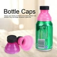 thumbnail image 4 of Can Cap, 6 Pcs Plastic Can Caps (Mixed Colors), Reusable Snap On Pop Can Convert Soda Savers Bottle Caps for Cool Coke Drink Lids, 4 of 5